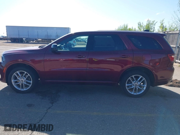 2023 Dodge Durango GT with VIN 1C4RDJDG5PC617489, listed as a IAAI auction lot 42084530 with 70,659 mi miles and . Bid and sale history available at DreamBid. Image 14.