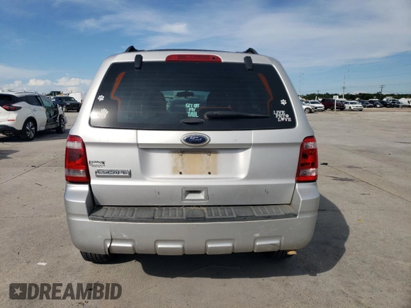 2012 Ford Escape XLS with VIN 1FMCU0C70CKA83668, listed as a Copart auction lot 61737275 with 245,744 mi miles and Salvage title. Bid and sale history available at DreamBid. Image 6.