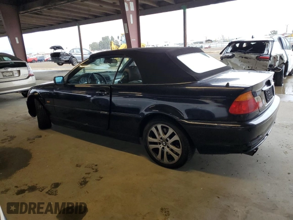 2003 BMW 3 Series 330Ci with VIN WBABS534X3JU96029, listed as a Copart auction lot 81632324 with 120,614 mi miles and Salvage Title. Bid and sale history available at carsss.com. Image 2.