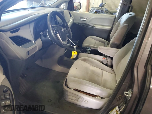 2016 Toyota Sienna LE with VIN 5TDJK3DC3GS132519, listed as a Copart auction lot 73109974 with 150,607 mi miles and Clean Title. Bid and sale history available at carsss.com. Image 7.