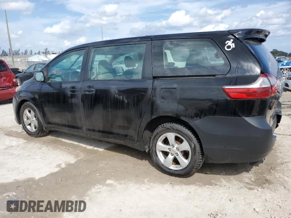 2017 Toyota Sienna L with VIN 5TDZZ3DC0HS860346, listed as a Copart auction lot 47974115 with 215,599 mi miles and Clean Title. Bid and sale history available at DreamBid. Image 2.