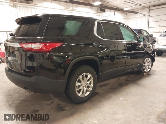 2020 Chevrolet Traverse LS with VIN 1GNEVFKW7LJ257187, listed as a IAAI auction lot 40565965 with 52,913 mi miles. Bid and sale history available at carsss.com. Image 4.