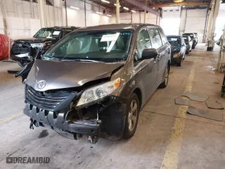 2015 Toyota Sienna L with VIN 5TDZK3DCXFS567507, listed as a IAAI auction lot 41205670 with 104,443 mi miles. Bid and sale history available at carsss.com. Image 18.