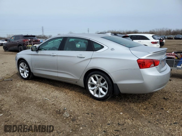 2017 Chevrolet Impala LT with VIN 2G1105S35H9144744, listed as a Copart auction lot 51309035 with 52,728 mi miles and Salvage Title. Bid and sale history available at DreamBid. Image 2.
