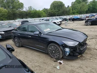 2020 Hyundai Sonata Hybrid Limited with VIN KMHL54JJXLA010557, listed as a Copart auction lot 48405174 with 0 mi miles and Salvage Title. Bid and sale history available at carsss.com. Image 4.