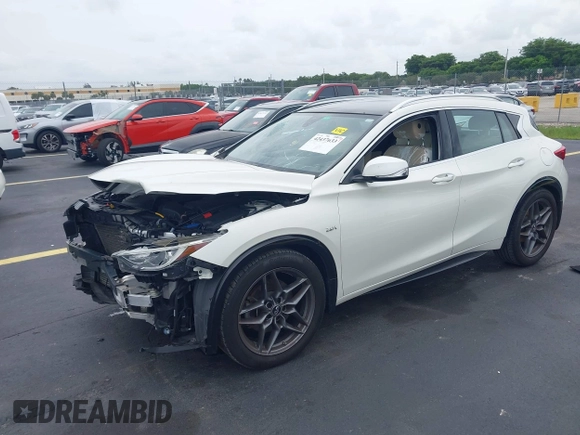2018 Infiniti QX30 Luxury с VIN SJKCH5CP1JA053066, выставлен на аукционе IAAI как лот 42437633 с пробегом 81 877 миль миль и . История ставок и продаж доступна на DreamBid. Изображение 2.