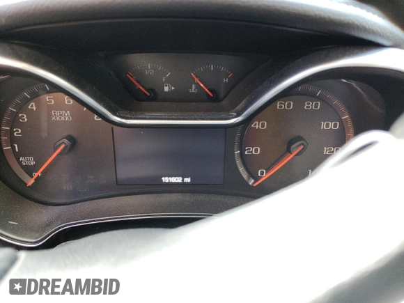 2016 Chevrolet Impala with VIN 2G1135SA8G9105747, listed as a Copart auction lot 75636714 with 151,602 mi miles and Salvage Title. Bid and sale history available at DreamBid. Image 9.