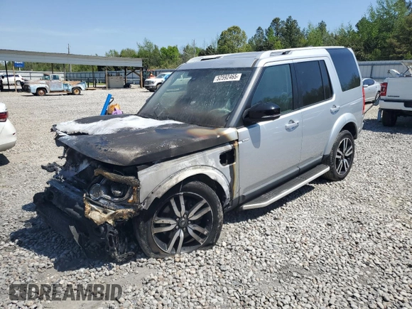2016 Land Rover LR4 HSE Lux with VIN SALAK2V63GA829245, listed as a Copart auction lot 52592465 with Not provided miles and Non repairable. Bid and sale history available at DreamBid. Image 1.