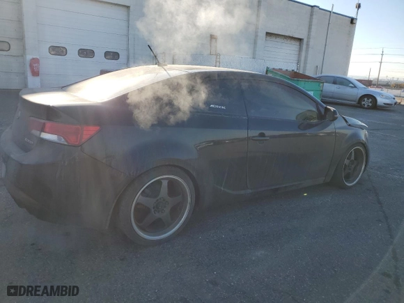 2012 Kia Forte Koup EX with VIN KNAFU6A2XC5504982, listed as a Copart auction lot 41929535 with 152717 miles and Salvage Title. Bid and sale history available at carsss.com. Image 3.
