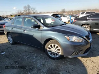 2017 Nissan Sentra S with VIN 3N1AB7AP6HY214952, listed as a Copart auction lot 46545835 with 86,144 mi miles and Salvage Title. Bid and sale history available at DreamBid. Image 4.