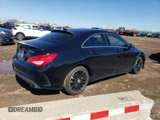 2015 Mercedes-Benz CLA 250 with VIN WDDSJ4GB4FN216794, listed as a Copart auction lot 46666694 with 84,295 mi miles and . Bid and sale history available at DreamBid. Image 3.