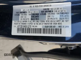 2021 Mazda CX-9 Grand Touring with VIN JM3TCBDY6M0512276, listed as a Copart auction lot 54582375 with 26,727 mi miles and Salvage title. Bid and sale history available at DreamBid. Image 14.