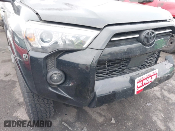 2021 Toyota 4Runner SR5 with VIN JTEMU5JR6M5855676, listed as a IAAI auction lot 41313015 with 101,078 mi miles and . Bid and sale history available at DreamBid. Image 20.