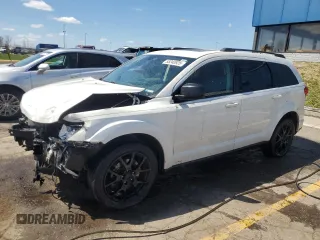 2014 Dodge Journey SXT z VIN 3C4PDCBG3ET220001, wystawiony jako Copart lot #53240925 z przebiegiem 154 556 mil mil oraz Czysty tytuł • Clean title. Historia ofert i sprzedaży dostępna na DreamBid. Obrazek 1.