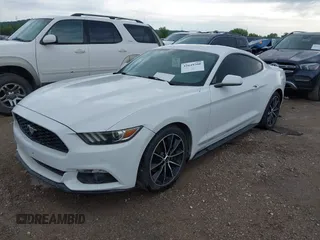 2015 Ford Mustang EcoBoost with VIN 1FA6P8TH6F5311018, listed as a IAAI auction lot 42649308 with 105,527 mi miles and . Bid and sale history available at DreamBid. Image 17.