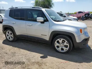 2017 Jeep Renegade Limited with VIN ZACCJADB6HPF81148, listed as a Copart auction lot 51928435 with 127,062 mi miles and Salvage title. Bid and sale history available at DreamBid. Image 4.