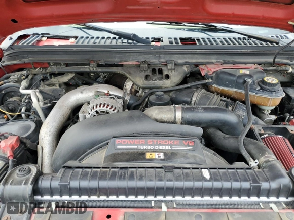 2005 Ford Super Duty F-250 XL with VIN 1FTSW21P15EA95290, listed as a Copart auction lot 61757644 with 0 mi miles and Salvage Title. Bid and sale history available at carsss.com. Image 11.