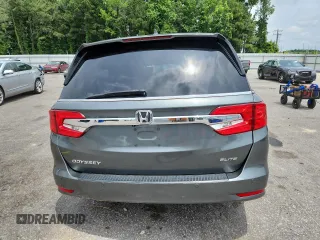 2019 Honda Odyssey Elite z VIN 5FNRL6H92KB026530, wystawiony jako Copart lot #58781465 z przebiegiem 105 878 mil mil oraz Szkoda całkowita • Salvage title. Historia ofert i sprzedaży dostępna na DreamBid. Obrazek 6.