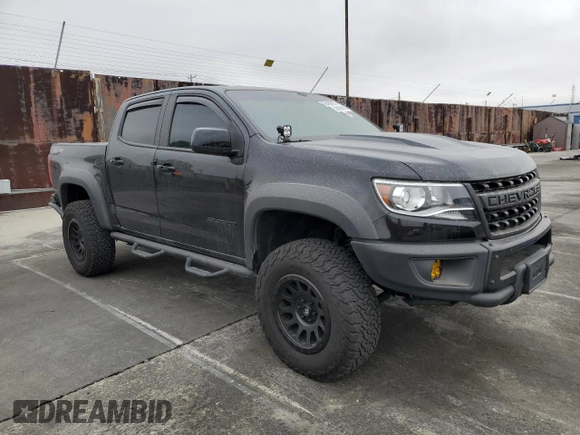 2021 Chevrolet Colorado 4WD ZR2 with VIN 1GCGTEEN3M1293299, listed as a Copart auction lot 59809995 with 21,890 mi miles and Salvage title. Bid and sale history available at DreamBid. Image 4.