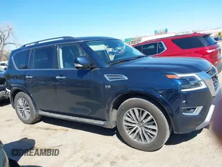 2021 Nissan Armada SL with VIN JN8AY2BB1M9792186, listed as a IAAI auction lot 41722900 with 82,675 mi miles. Bid and sale history available at carsss.com. Image 14.