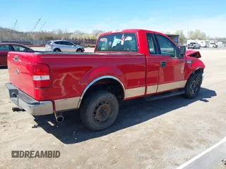 2004 Ford F-150 XL with VIN 1FTRF12W44NC51741, listed as a IAAI auction lot 41846924 with 203,168 mi miles. Bid and sale history available at carsss.com. Image 4.