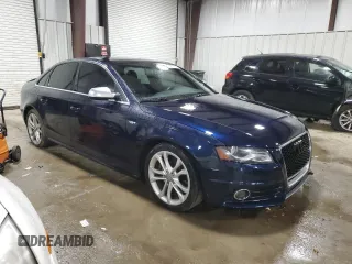 2010 Audi S4 Premium Plus with VIN WAUBGAFL0AA179810, listed as a Copart auction lot 86384174 with 105,719 mi miles and Salvage Title. Bid and sale history available at carsss.com. Image 4.