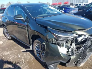 2022 Lexus NX with VIN JTJGGCEZ0N2001029, listed as a IAAI auction lot 41205502 with 26,124 mi miles. Bid and sale history available at carsss.com. Image 6.