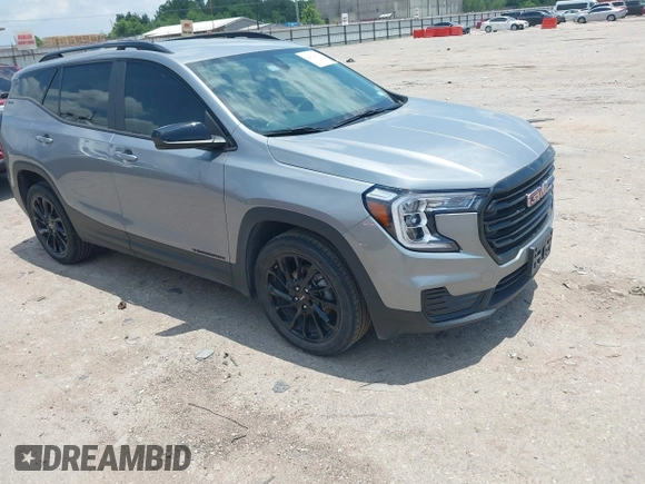 2023 GMC Terrain SLE z VIN 3GKALMEG9PL247978, wystawiony jako IAAI lot #42412636 z przebiegiem 30 353 mil mil oraz . Historia ofert i sprzedaży dostępna na DreamBid. Obrazek 1.