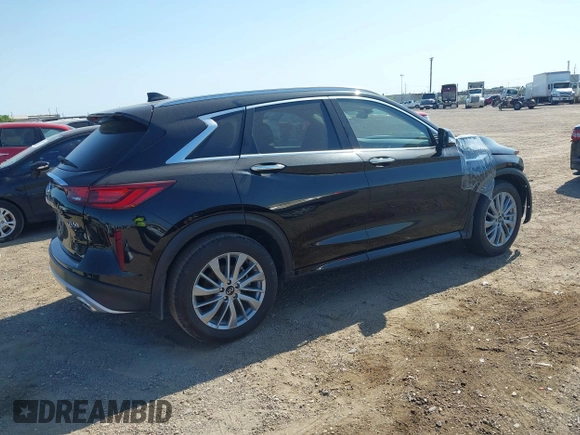 2024 Infiniti QX50 Luxe с VIN 3PCAJ5BA8RF106523, выставлен на аукционе IAAI как лот 41997390 с пробегом 2 386 миль миль и . История ставок и продаж доступна на DreamBid. Изображение 4.