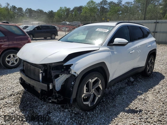 2022 Hyundai Tucson SEL with VIN 5NMJF3AE2NH005982, listed as a Copart auction lot 52438945 with 52,636 mi miles and Salvage Title. Bid and sale history available at DreamBid. Image 1.