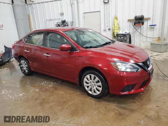 2017 Nissan Sentra SR with VIN 3N1AB7AP8HY378350, listed as a Copart auction lot 41604515 with 189,662 mi miles and Non repairable. Bid and sale history available at DreamBid. Image 4.