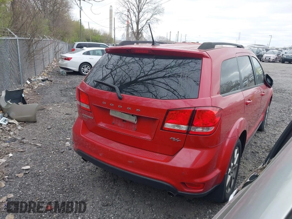 2015 Dodge Journey R/T with VIN 3C4PDDEGXFT598092, listed as a IAAI auction lot 42048550 with 141,567 mi miles and . Bid and sale history available at DreamBid. Image 4.
