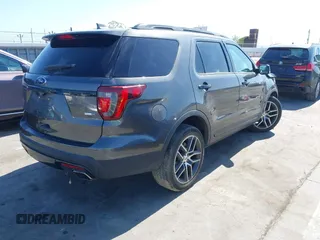 2017 Ford Explorer Sport with VIN 1FM5K8GT8HGD55687, listed as a IAAI auction lot 41692342 with Not provided miles and . Bid and sale history available at DreamBid. Image 4.