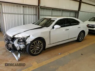 2013 Lexus LS 460 z VIN JTHBL5EF5D5118661, wystawiony jako Copart lot #52514565 z przebiegiem Nie podano mil oraz Szkoda całkowita • Salvage title. Historia ofert i sprzedaży dostępna na DreamBid. Obrazek 1.