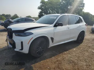 2024 BMW X5 M60i with VIN 5UX33EU04R9U00310, listed as a Copart auction lot 65352824 with 16,088 mi miles and Salvage Title. Bid and sale history available at carsss.com. Image 1.