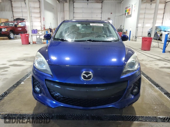 2012 Mazda 3 i Grand Touring with VIN JM1BL1W85C1566561, listed as a Copart auction lot 53726635 with 103,104 mi miles and Salvage Title. Bid and sale history available at carsss.com. Image 5.