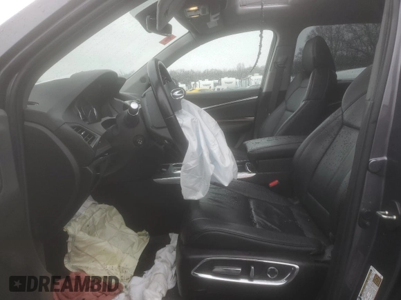 2020 Acura MDX with VIN 5J8YD4H32LL029971, listed as a Copart auction lot 43518185 with 0 mi miles and Salvage Title. Bid and sale history available at carsss.com. Image 7.
