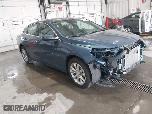2024 Chevrolet Malibu LT with VIN 1G1ZD5ST0RF218782, listed as a IAAI auction lot 42096080 with 25,375 mi miles and . Bid and sale history available at DreamBid. Image 1.