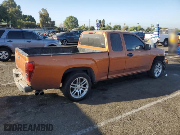 2005 GMC Canyon SLE Z85 with VIN 1GTCS196958110395, listed as a Copart auction lot 71840354 with 369,030 mi miles and Salvage Title. Bid and sale history available at carsss.com. Image 3.