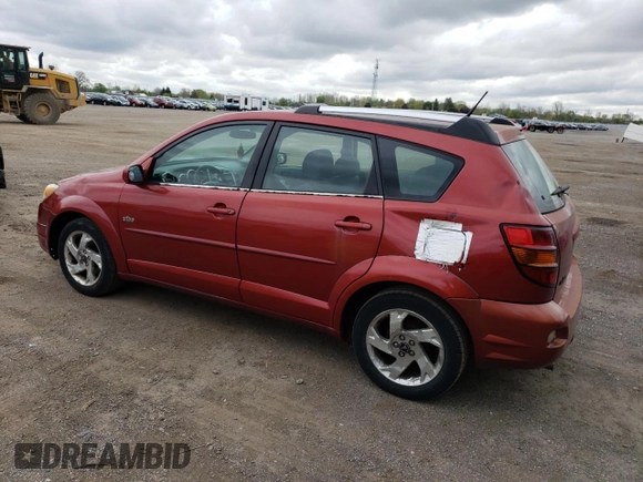 2005 Pontiac Vibe with VIN 5Y2SL63835Z410525, listed as a Copart auction lot 56219765 with 299,999 mi miles and Clean title. Bid and sale history available at DreamBid. Image 2.
