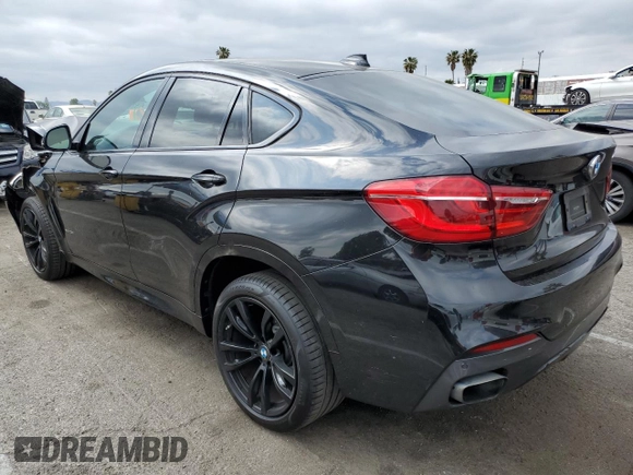 2017 BMW X6 xDrive35i z VIN 5UXKU2C39H0X47816, wystawiony jako Copart lot #53553385 z przebiegiem 123 036 mil mil oraz Szkoda całkowita • Salvage title. Historia ofert i sprzedaży dostępna na DreamBid. Obrazek 2.