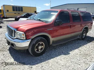 2000 Ford Excursion Limited с VIN 1FMNU42S2YED84910, выставлен на аукционе Copart как лот 57272245 с пробегом 235 173 миль миль и Списание • Salvage title. История ставок и продаж доступна на DreamBid. Изображение 1.