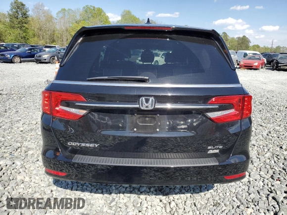 2023 Honda Odyssey Elite с VIN 5FNRL6H99PB035751, выставлен на аукционе Copart как лот 53430425 с пробегом 37 227 миль миль и Списание • Salvage title. История ставок и продаж доступна на DreamBid. Изображение 6.