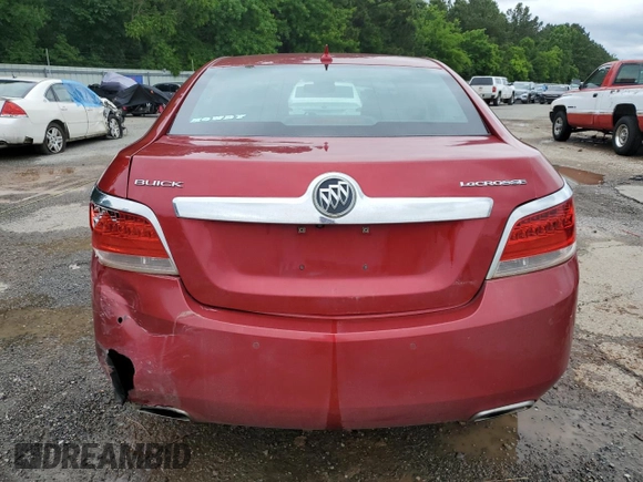 2013 Buick LaCrosse Premium 2 with VIN 1G4GH5E36DF244287, listed as a Copart auction lot 58830115 with 218,924 mi miles and Salvage title. Bid and sale history available at DreamBid. Image 6.