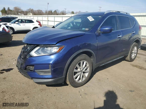 2017 Nissan Rogue SL with VIN JN8AT2MV9HW016966, listed as a Copart auction lot 48537995 with 120,566 mi miles and Salvage Title. Bid and sale history available at carsss.com. Image 1.