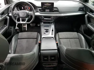 2020 Audi SQ5 Premium Plus with VIN WA1B4AFY6L2069701, listed as a Copart auction lot 71760623 with 56,037 mi miles. Bid and sale history available at carsss.com. Image 8.