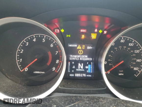 2014 Mitsubishi Lancer Ralliart with VIN JA32V6FV5EU000994, listed as a Copart auction lot 68766704 with 89,276 mi miles and Salvage Title. Bid and sale history available at DreamBid. Image 9.