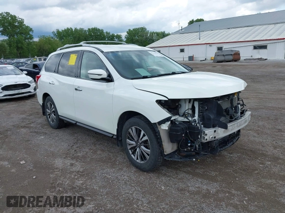 2018 Nissan Pathfinder SV with VIN 5N1DR2MM4JC664460, listed as a IAAI auction lot 42336424 with 116,203 mi miles and . Bid and sale history available at DreamBid. Image 1.