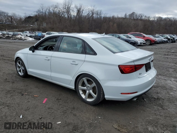 2015 Audi S3 2.0T Premium Plus with VIN WAUBFGFF2F1090702, listed as a Copart auction lot 37521994 with 140,438 mi miles. Bid and sale history available at carsss.com. Image 2.