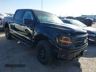 2024 Ford F-150 XLT with VIN 1FTFW3L86RKE42231, listed as a IAAI auction lot 41772884 with 1 mi miles. Bid and sale history available at carsss.com. Image 1.